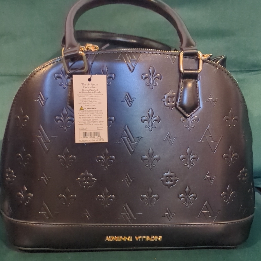 Designer Black Handbag